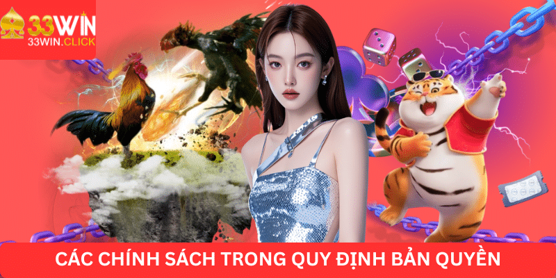 Các chính sách trong quy định bản quyền